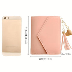 Women's Hand Bag with Tassel Wallet and Coin Purse