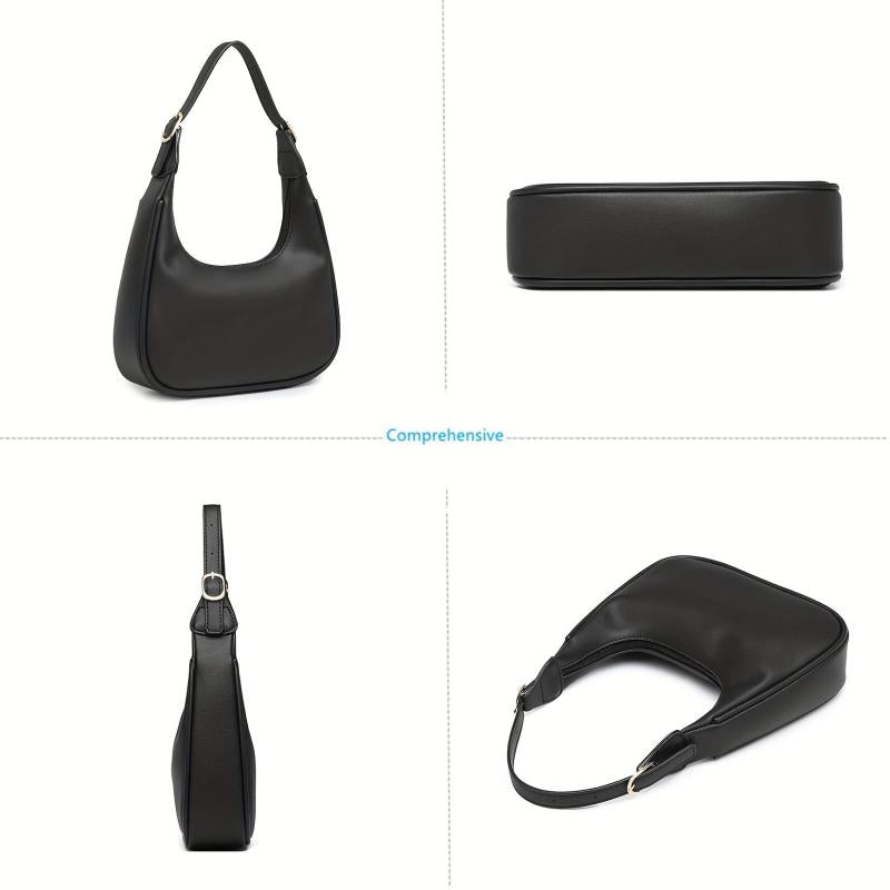 Crescent Hobo Bag Retro Shoulder Bag Women's Clutch Purse