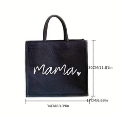 Large Capacity Canvas Tote Bag Lightweight Shoulder Bag