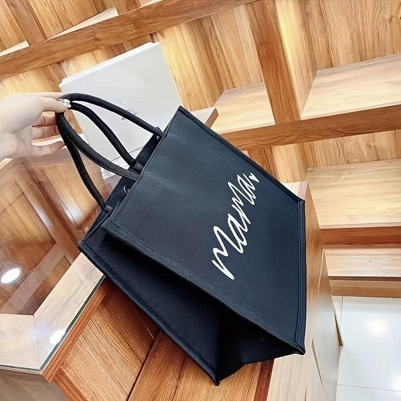 Large Capacity Canvas Tote Bag Lightweight Shoulder Bag