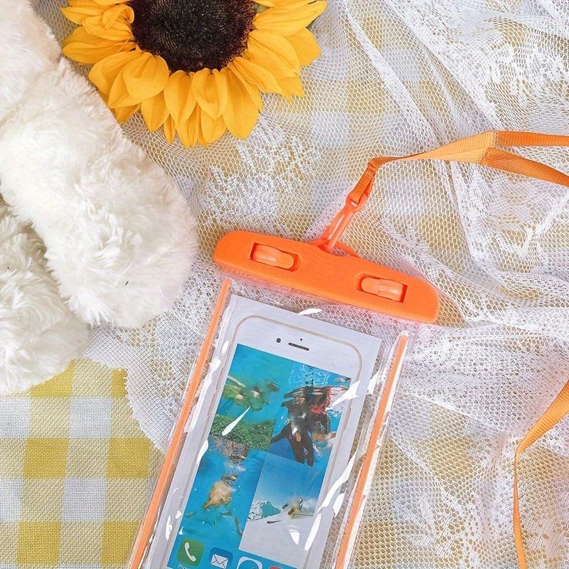 Waterproof Phone Case Touch Screen Fluorescent PVC Bag