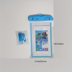 Waterproof Phone Case Touch Screen Fluorescent PVC Bag