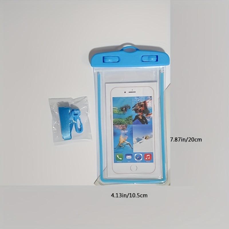 Waterproof Phone Case Touch Screen Fluorescent PVC Bag