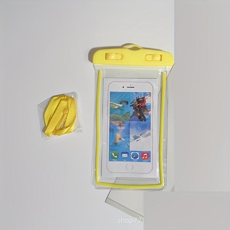 Waterproof Phone Case Touch Screen Fluorescent PVC Bag