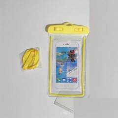 Waterproof Phone Case Touch Screen Fluorescent PVC Bag