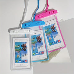Waterproof Phone Case Touch Screen Fluorescent PVC Bag