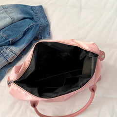 Large Capacity Tote Bag Nylon Lightweight Shoulder Bag