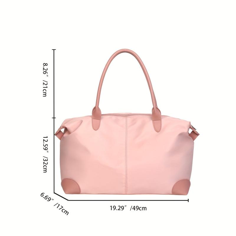 Large Capacity Tote Bag Nylon Lightweight Shoulder Bag