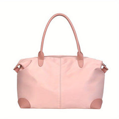Large Capacity Tote Bag Nylon Lightweight Shoulder Bag