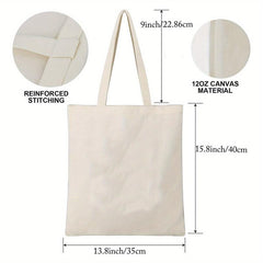 Starry Sky Painting Canvas Bag Lightweight Shopping Handbag