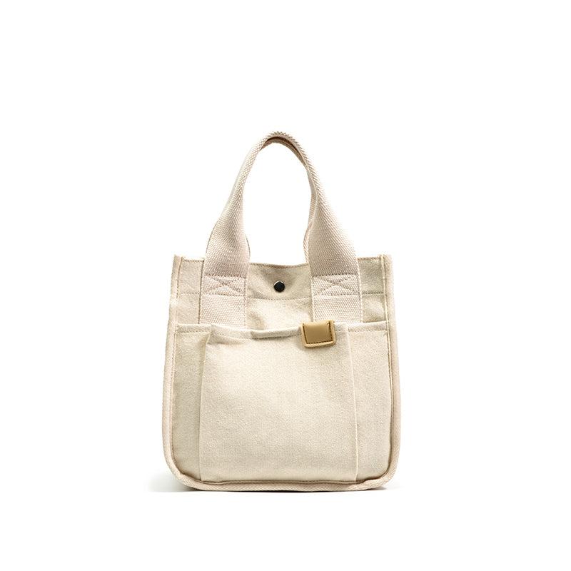 Canvas Minimalist Tote Bag Large Capacity