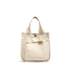 Canvas Minimalist Tote Bag Large Capacity