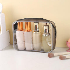 PVC Cosmetic Bag Transparent Storage Bag Travel Storage Bag