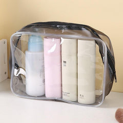 PVC Cosmetic Bag Transparent Storage Bag Travel Storage Bag