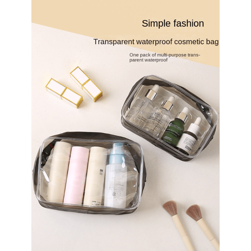 PVC Cosmetic Bag Transparent Storage Bag Travel Storage Bag
