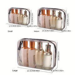 PVC Cosmetic Bag Transparent Storage Bag Travel Storage Bag