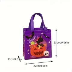 4 Pcs Cartoon Halloween Storage Handbags Lightweight Gift Party Bags