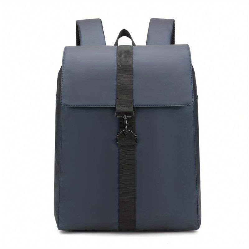 Men's Nylon Commuter Backpack Large Capacity Notebook Bag