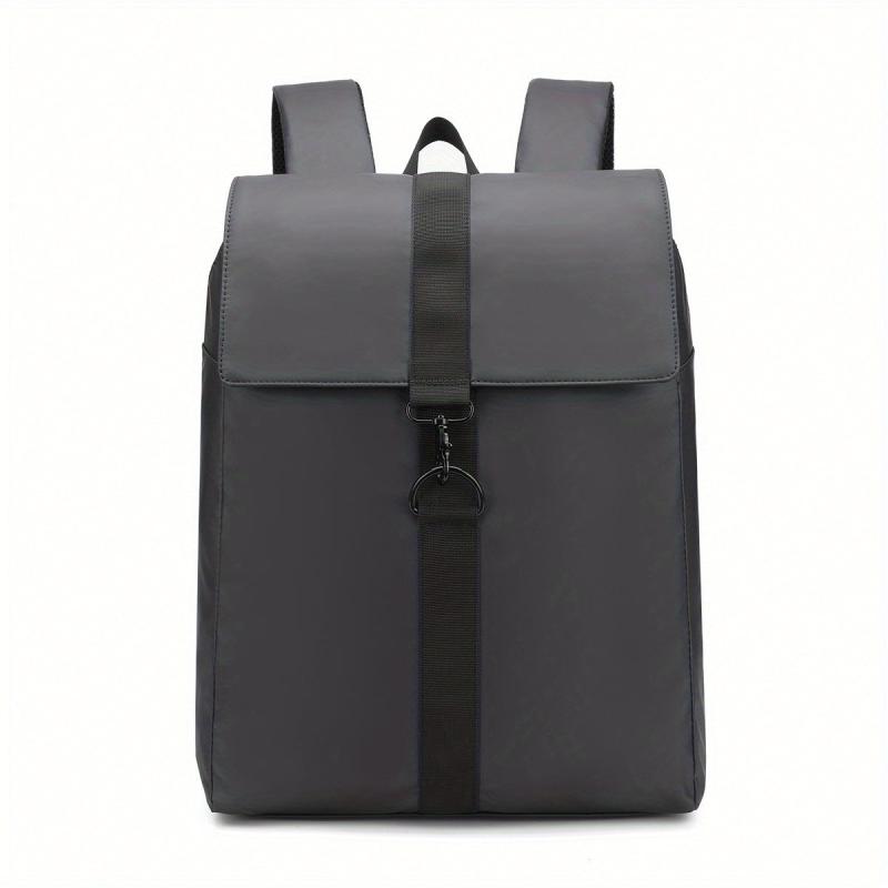 Men's Nylon Commuter Backpack Large Capacity Notebook Bag