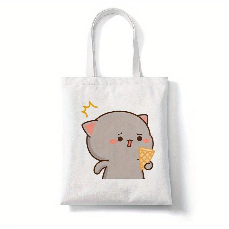 Cartoon Pattern Shoulder Bag Lightweight Handbag