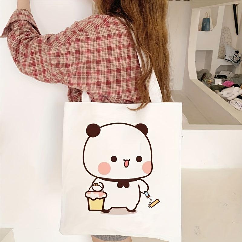 Cartoon Pattern Shoulder Bag Lightweight Handbag