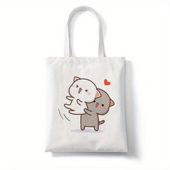 Cartoon Pattern Shoulder Bag Lightweight Handbag