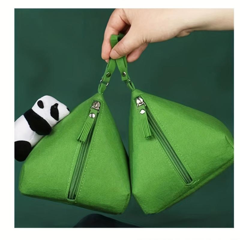 Panda Zongzi Coin Purse Novelty Keys Holder