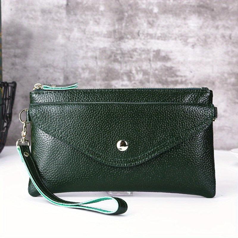 Minimalist Long Wallet Zipper Clutch Coin Purse Storage Pouch