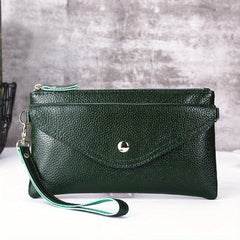 Minimalist Long Wallet Zipper Clutch Coin Purse Storage Pouch