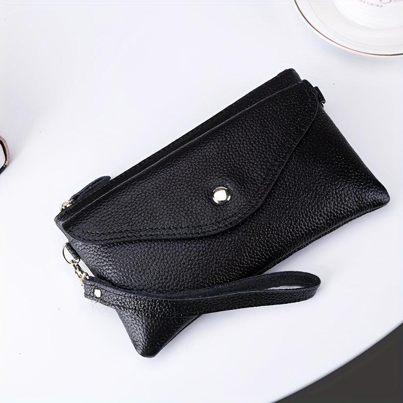 Minimalist Long Wallet Zipper Clutch Coin Purse Storage Pouch