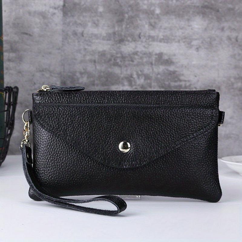 Minimalist Long Wallet Zipper Clutch Coin Purse Storage Pouch