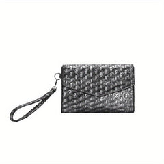 Gothic Skull Envelope Clutch Purse Vintage Retro Bag Women's Punk Handbag