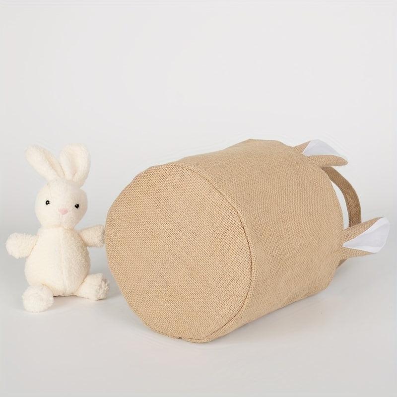 Easter Bunny Ear Basket DIY Candy Gift Bag Lightweight Versatile Storage