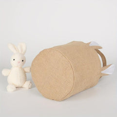 Easter Bunny Ear Basket DIY Candy Gift Bag Lightweight Versatile Storage