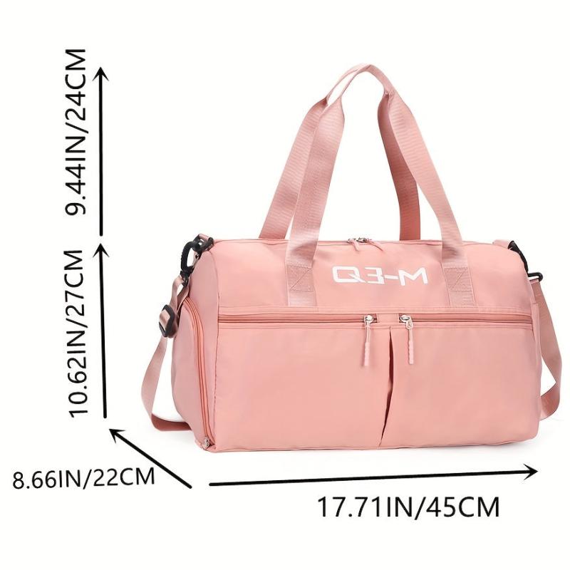 Large Capacity Waterproof Tote Bag with Shoe Storage
