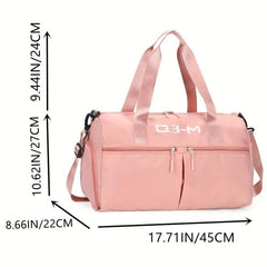 Large Capacity Waterproof Tote Bag with Shoe Storage