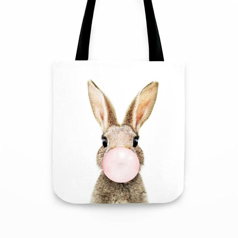Canvas Bag Women's Large Shoulder Bag Casual Graphic Shopping Bag