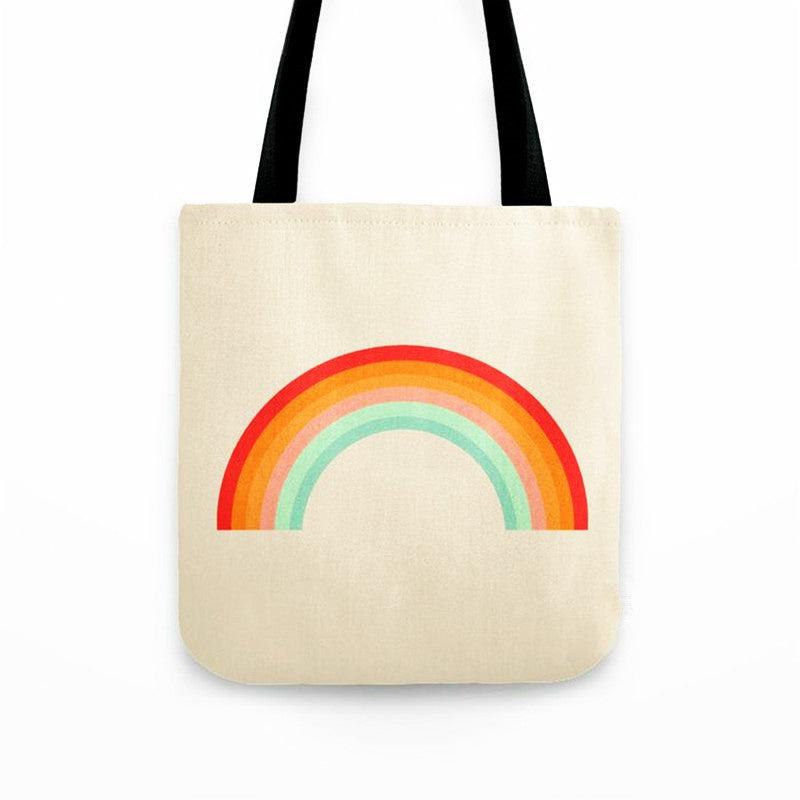 Canvas Bag Women's Large Shoulder Bag Casual Graphic Shopping Bag