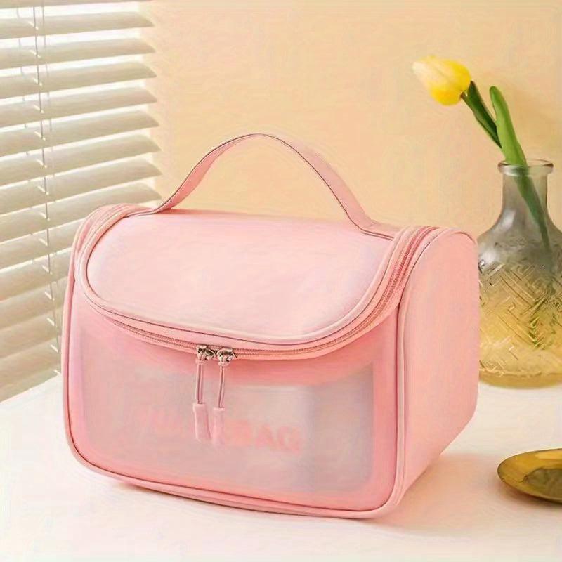 Large Capacity Travel Cosmetic Bag Portable Handbag