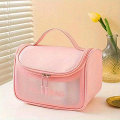Large Capacity Travel Cosmetic Bag Portable Handbag