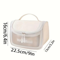 Large Capacity Travel Cosmetic Bag Portable Handbag