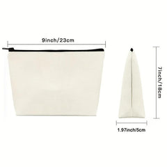 Cow Grain Cosmetic Bag Travel Makeup Bag Water Resistant Toiletry Bag