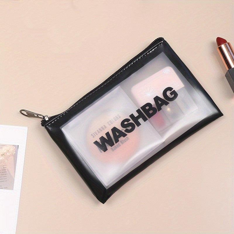 Transparent Cosmetic Bag PVC Wash Bag Large Capacity