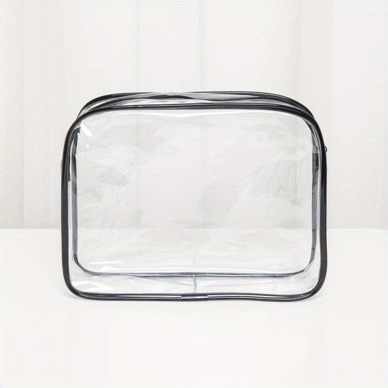 High PVC Transparent Waterproof Toiletry Bag Travel Storage