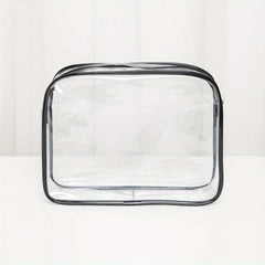 High PVC Transparent Waterproof Toiletry Bag Travel Storage