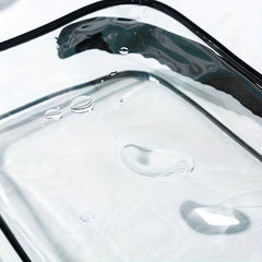 High PVC Transparent Waterproof Toiletry Bag Travel Storage