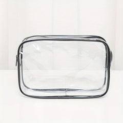 High PVC Transparent Waterproof Toiletry Bag Travel Storage