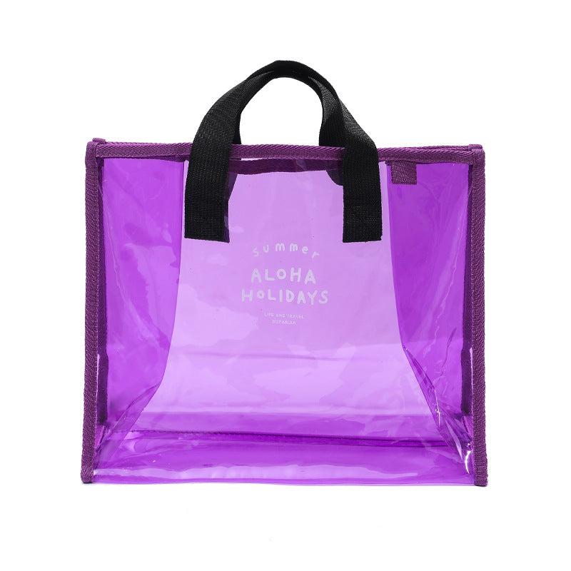 Large Capacity PVC Swimming Bag Beach Bag Outdoor Portable Storage