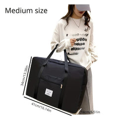 Large Capacity Carry on Tote Lightweight Luggage Weekender Bag