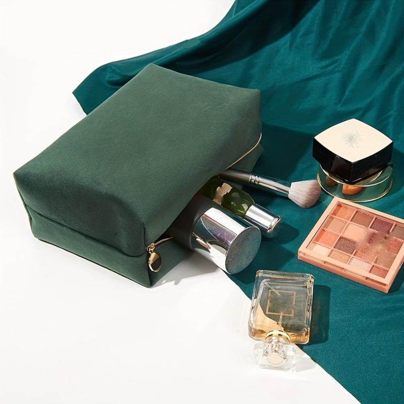 Travel Makeup Bag Cosmetic Bag Organizer Case Wide Open Pouch